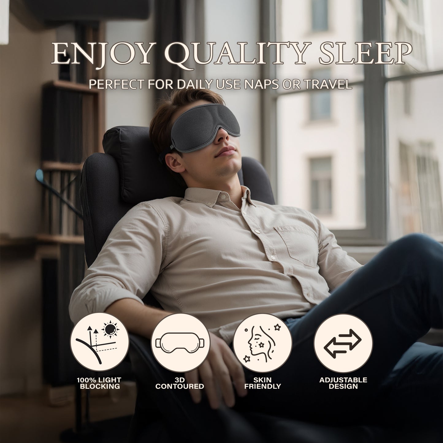 ZLZQER®3D Sleep Mask