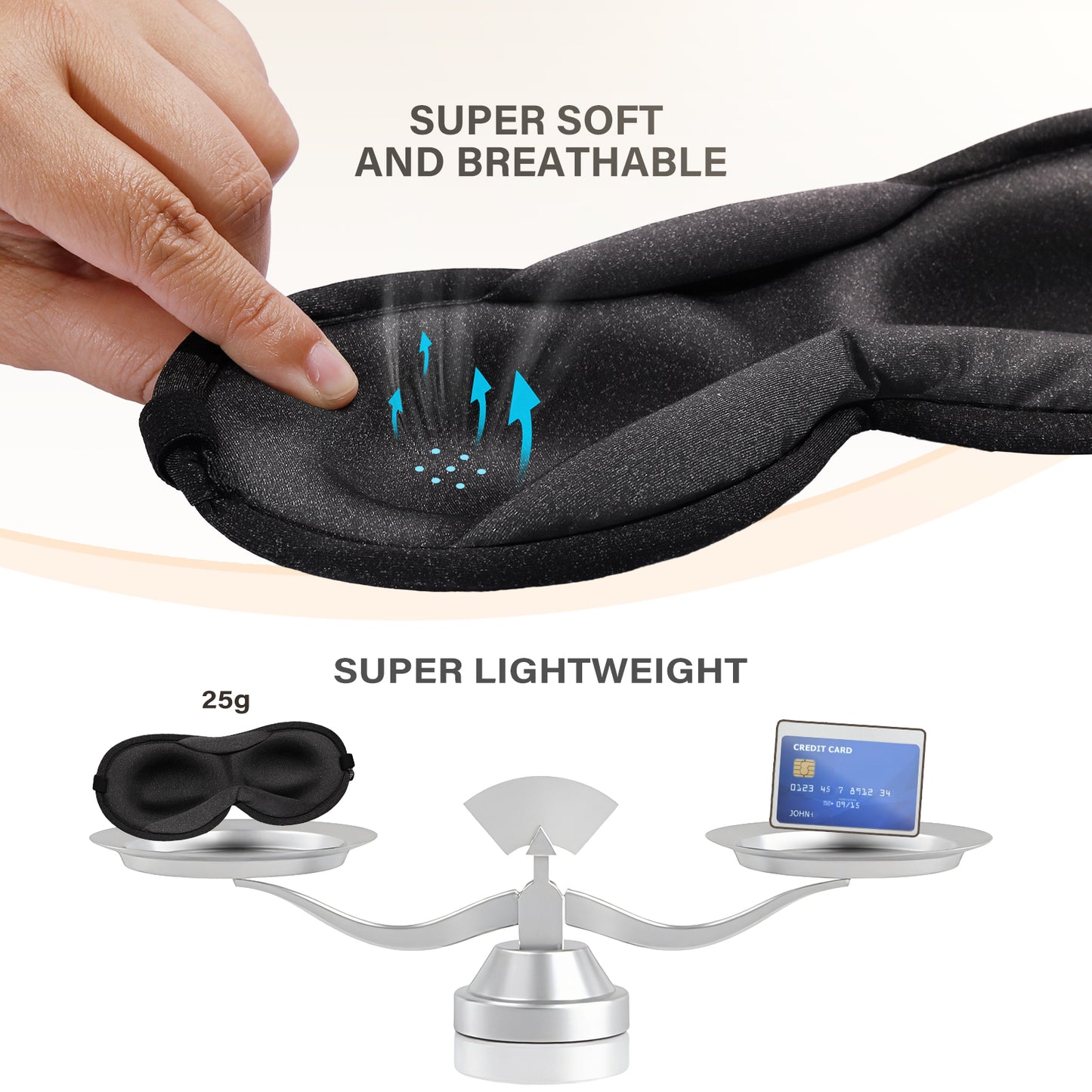 ZLZQER®3D Sleep Mask