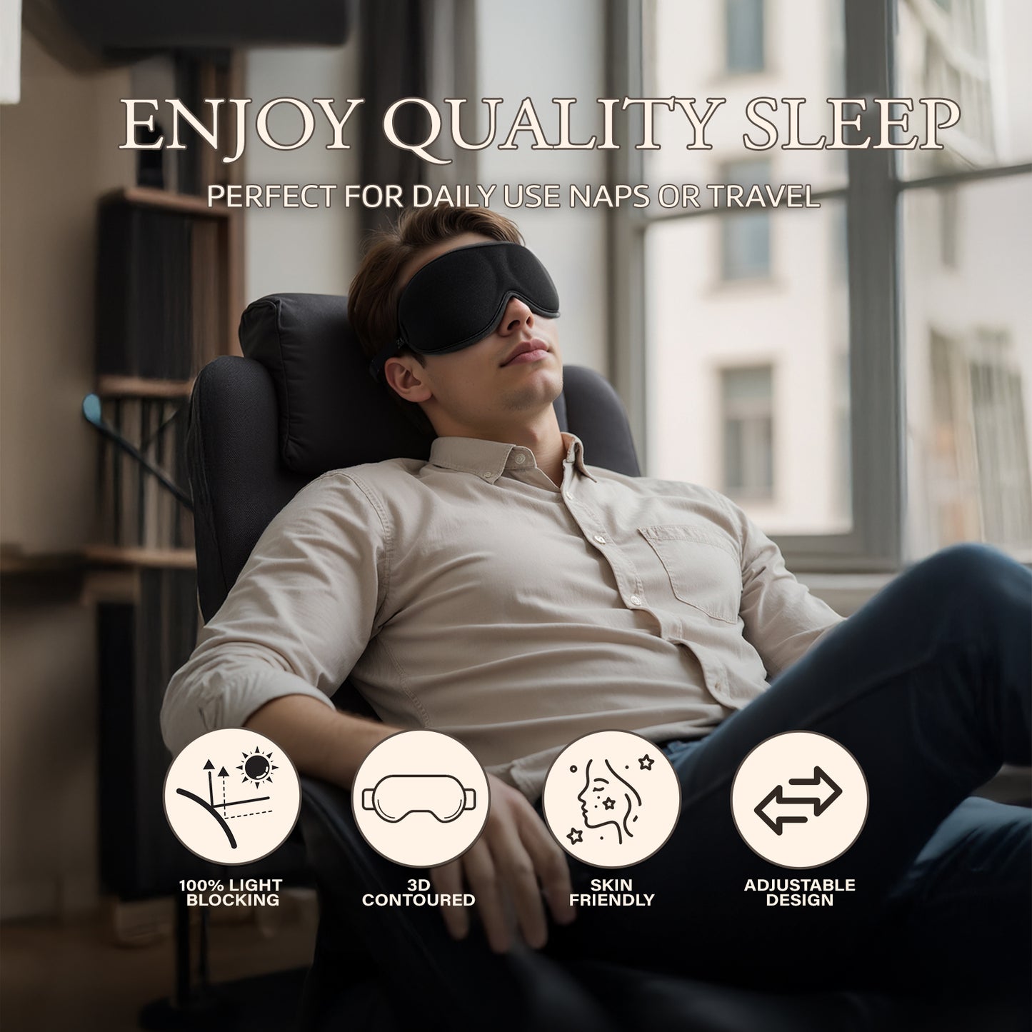 ZLZQER®3D Sleep Mask